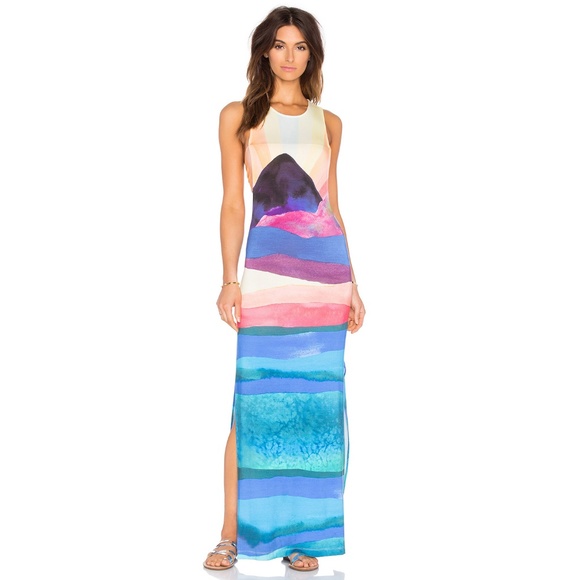 mara hoffman maxi dress